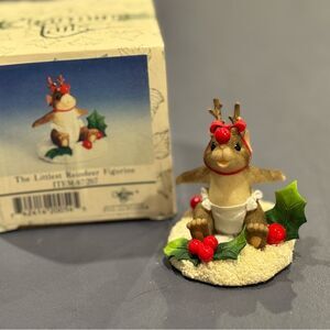 The Littlest Reindeer Figurine Charming Tails
Fitz and Floyd